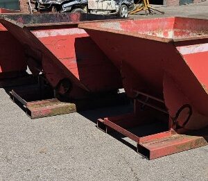 Kiepbak kantelbak spanenbak 1000 liter